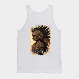 Echoes of the Aztec Warrior Tank Top